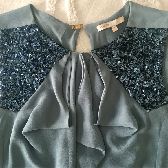 Maje Silk Top Size 1 - Picture 2 of 16